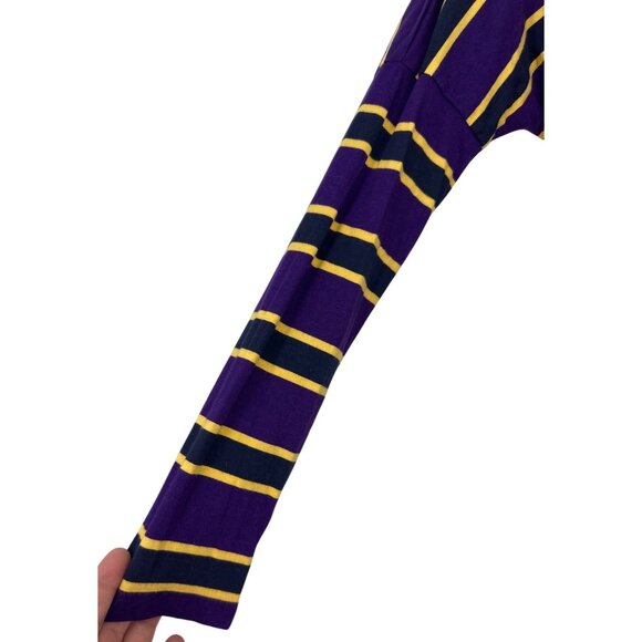 Ralph Lauren Striped Long-Sleeve Tunic Dress With Adjustable Waist Tie Size XL - Picture 5 of 12